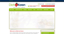 Desktop Screenshot of dietsbykaren.com